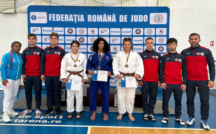 Trei medalii de bronz obținute de către judoka CSM Olimpia